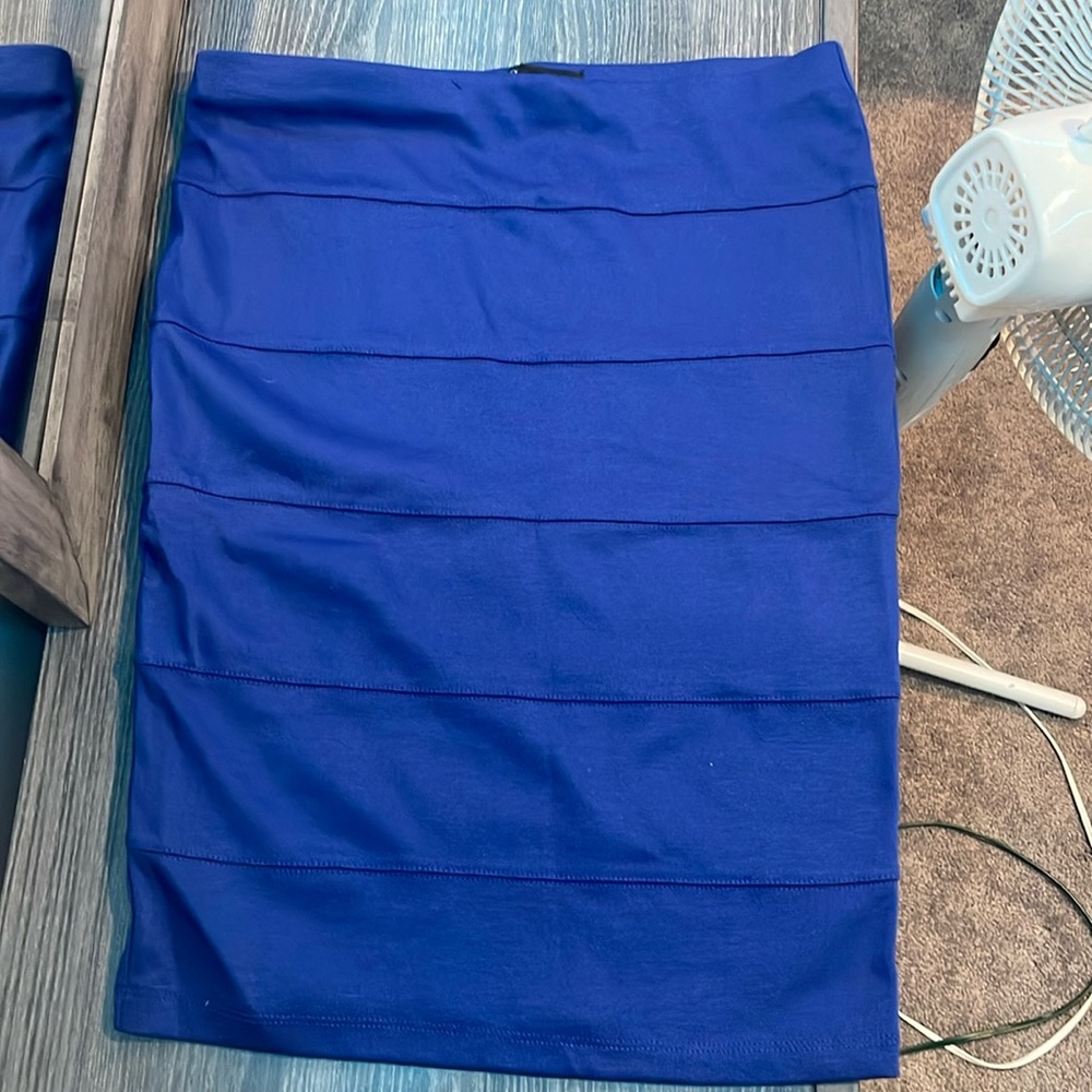 Royal Blue Skirt